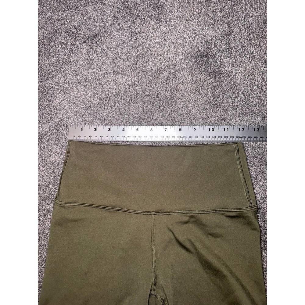 All In Motion Women's Olive Green High-Waisted Biker Shorts‎ - Picture 6 of 11